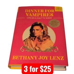 Dinner for Vampires by Bethany Joy Lenz BOTM Hardback